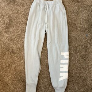 PINK Victoria's Secret Light Blue Kids Joggers